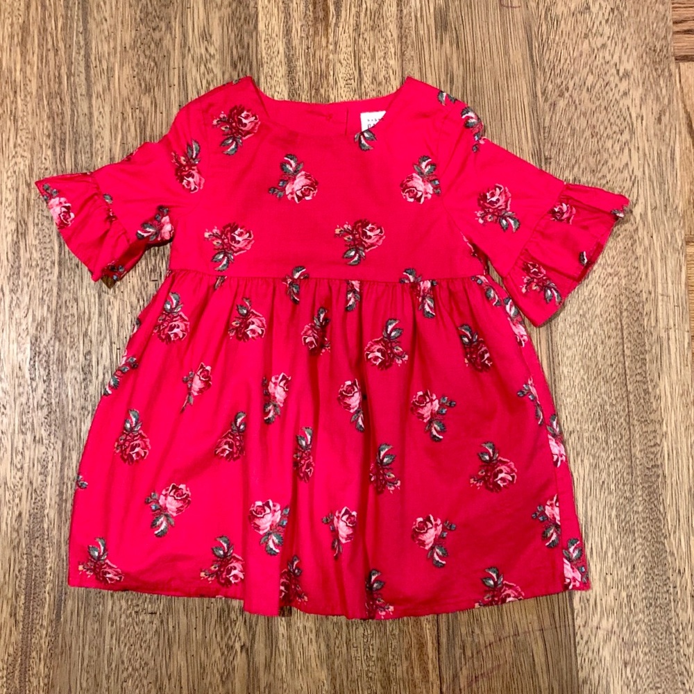 Toddler Girl Dress Flowers 2T